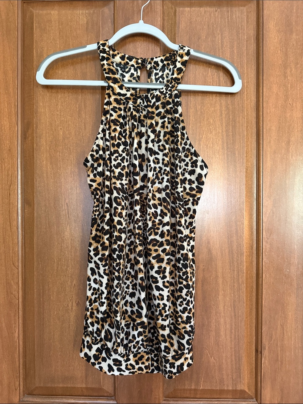 Leopard Print Tank - Brown/Black